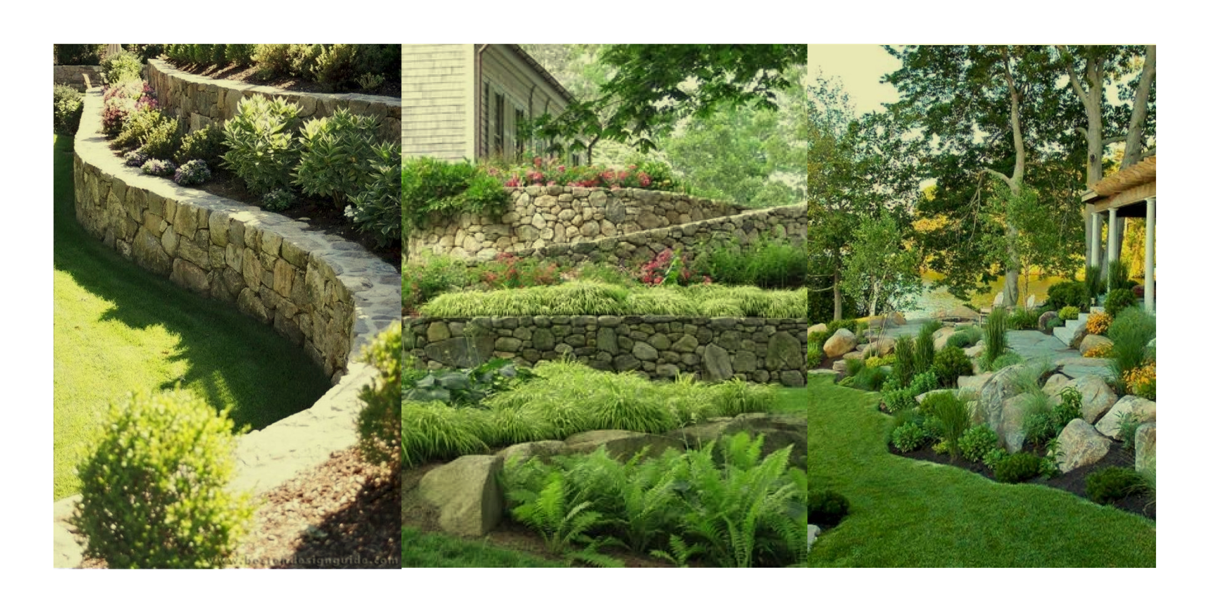 retaining wall ideas